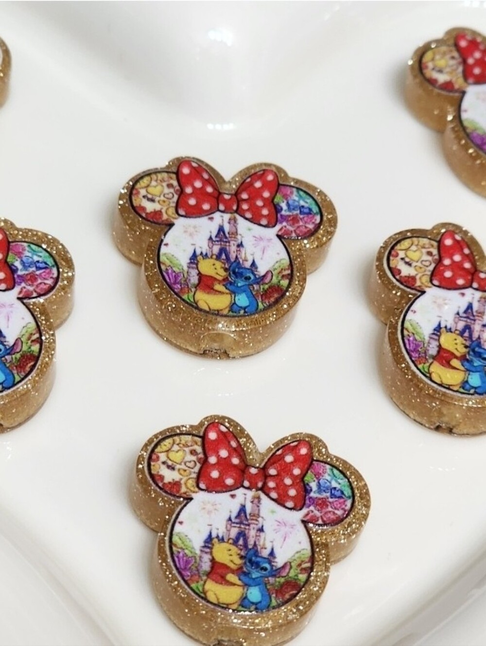 Mouse Beads 2 Pcs Focal Beads Beaded Pen Jewelry Making Crafts‎ Charms Earring